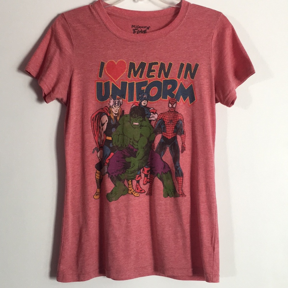Marvel “I ❤️ Men in Uniform” Shirt!